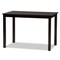 Baxton Studio Erion Modern and Contemporary Dark Brown Finished Wood 5-Piece Dining Set 184-11426-8026-Zoro - alternate 2
